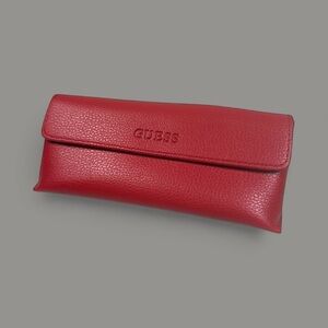 Guess Pebbled Leather Glasses Case